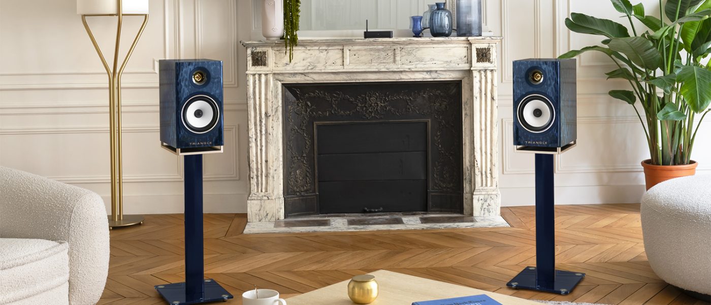 Triangle Capella Self-Powered Wireless Stand-Mounted Loudspeakers